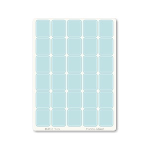 INDEX MONO naptármatricák / 20x25mm / menta, Otthon & Életmód, Papír, írószer, Matrica, matrica csomag, Fotó, grafika, rajz, illusztráció, MESKA