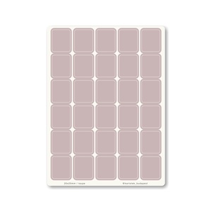 INDEX MONO naptármatricák / 20x25mm / taupe, Otthon & Életmód, Papír, írószer, Matrica, matrica csomag, Fotó, grafika, rajz, illusztráció, MESKA