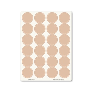 INDEX MONO naptármatricák / 25mm / bézs, Otthon & Életmód, Papír, írószer, Matrica, matrica csomag, Fotó, grafika, rajz, illusztráció, MESKA