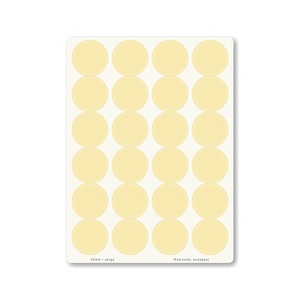 INDEX MONO naptármatricák / 25mm / sárga, Otthon & Életmód, Papír, írószer, Matrica, matrica csomag, Fotó, grafika, rajz, illusztráció, MESKA