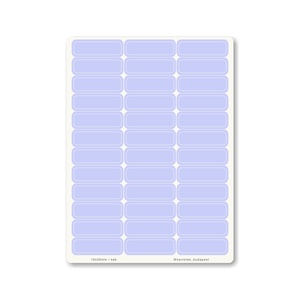 INDEX MONO naptármatricák / 10x35mm / kék, Otthon & Életmód, Papír, írószer, Matrica, matrica csomag, Fotó, grafika, rajz, illusztráció, MESKA