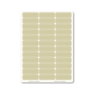 INDEX MONO naptármatricák / 10x35mm / pisztácia, Otthon & Életmód, Papír, írószer, Matrica, matrica csomag, Fotó, grafika, rajz, illusztráció, MESKA