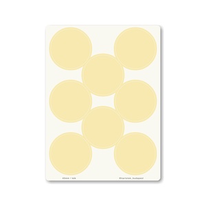 INDEX MONO naptármatricák / 45mm / sárga, Otthon & Életmód, Papír, írószer, Matrica, matrica csomag, Fotó, grafika, rajz, illusztráció, MESKA