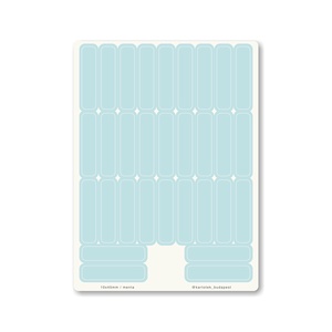 INDEX MONO naptármatricák / 10x45mm / menta, Otthon & Életmód, Papír, írószer, Matrica, matrica csomag, Fotó, grafika, rajz, illusztráció, MESKA