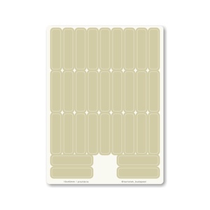 INDEX MONO naptármatricák / 10x45mm / pisztácia, Otthon & Életmód, Papír, írószer, Matrica, matrica csomag, Fotó, grafika, rajz, illusztráció, MESKA