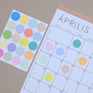 GRÁF havi tervező / nagyméretű poszternaptár - otthon & életmód - papír, írószer - naptár & tervező - Meska.hu