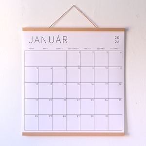 GRÁF havi tervező / óriás poszternaptár - otthon & életmód - papír, írószer - naptár & tervező - Meska.hu