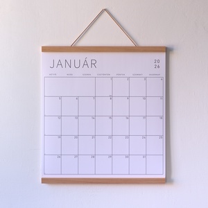 GRÁF havi tervező / nagyméretű poszternaptár - otthon & életmód - papír, írószer - naptár & tervező - Meska.hu