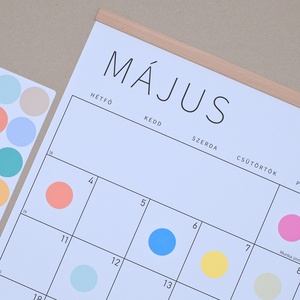 GRÁF havi tervező / óriás poszternaptár - otthon & életmód - papír, írószer - naptár & tervező - Meska.hu