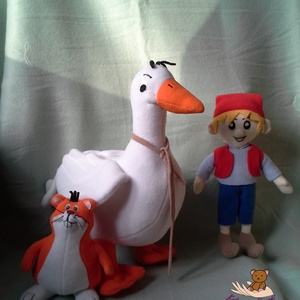 Nils Holgersson, Márton lúd és Pocok -  - Meska.hu