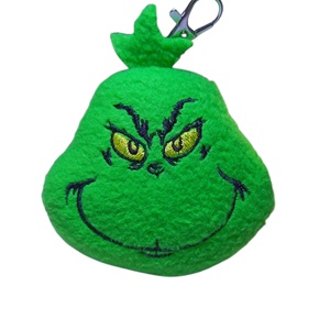 Grincs kulcstartó, táskadísz , Táska & Tok, Kulcstartó & Táskadísz, Kulcstartó, Varrás, MESKA