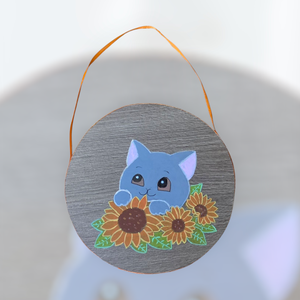 Kézzel festett egyedi gyerekszoba dekor névtábla  újrahasznosított laminált parkettából - otthon & életmód - dekoráció - kép & falikép - táblakép - Meska.hu