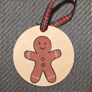 Karácsonyfa dísz, kézzel festve, grincs, télapó, hóember, rénszarvas, mézeskalács - karácsony - karácsonyi lakásdekoráció - karácsonyfadíszek - Meska.hu