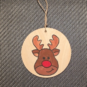 Karácsonyfa dísz, kézzel festve, grincs, télapó, hóember, rénszarvas, mézeskalács - karácsony - karácsonyi lakásdekoráció - karácsonyfadíszek - Meska.hu