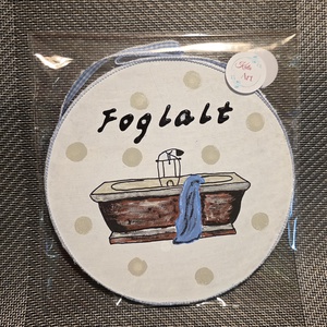 Kézzel festett, kétoldalas tábla,  3D felirat falusi szállásokba, nyaralóba, vendégházba, airbnb-be, lakád-és házavatóra - otthon & életmód - dekoráció - ajtó- és ablak dekoráció - ajtótábla - Meska.hu