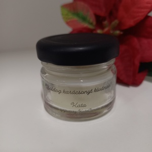 Mini szójaviasz gyertya névre szóló ajándék - karácsony - karácsonyi lakásdekoráció - karácsonyi illatgyertya, mécses - Meska.hu Mini szójaviasz gyertya névre szóló ajándék - karácsony - karácsonyi lakásdekoráció - karácsonyi illatgyertya, mécses - Meska.hu