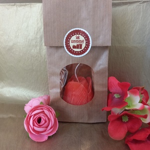 Tulipán formájú gyertya tasakban, Otthon & Életmód, Gyertya, illat, aroma, Gyertya, Gyertya-, mécseskészítés, MESKA