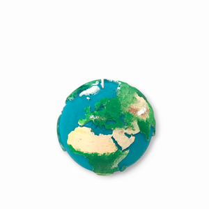 Festett földgömb gyertya, Otthon & Életmód, Gyertya, illat, aroma, Gyertya, Gyertya-, mécseskészítés, MESKA