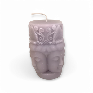 Négyarcú Buddha formájú gyertya, Otthon & Életmód, Gyertya, illat, aroma, Gyertya, Gyertya-, mécseskészítés, MESKA