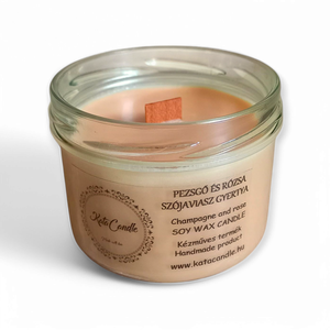 Pezsgő és rózsa szójaviasz illatgyertya - otthon & életmód - gyertya, illat, aroma - gyertya - Meska.hu Pezsgő és rózsa szójaviasz illatgyertya - otthon & életmód - gyertya, illat, aroma - gyertya - Meska.hu