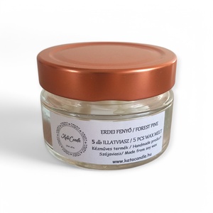 Erdei fenyő illatviasz, Otthon & Életmód, Gyertya, illat, aroma, Illatviasz, Gyertya-, mécseskészítés, MESKA