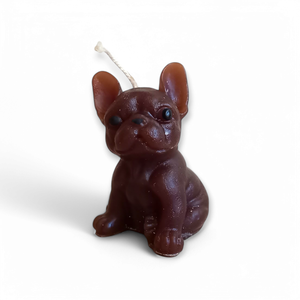 Francia bulldog gyertya, Otthon & Életmód, Gyertya, illat, aroma, Gyertya, Gyertya-, mécseskészítés, MESKA