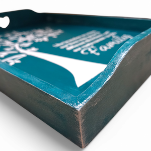 Türkiz Family tálca - otthon & életmód - konyhafelszerelés, tálalás - tálalás - tálca - Meska.hu Türkiz Family tálca - otthon & életmód - konyhafelszerelés, tálalás - tálalás - tálca - Meska.hu