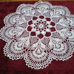 Horgolt terítő 58 cm átmárőjü - Meska.hu