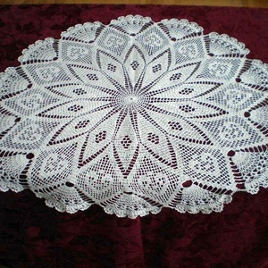 Horgolt terítő 68 cm átmérőjű -  - Meska.hu