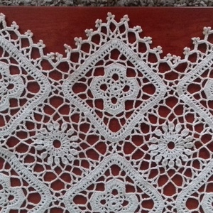 Horgolt terítő 112X50 cm - otthon & életmód - dekoráció - Meska.hu