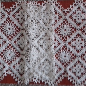 Horgolt terítő 112X50 cm - otthon & életmód - dekoráció - Meska.hu