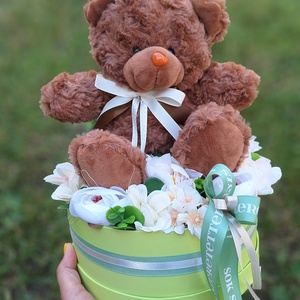 Macis ballagó doboz, Otthon & Életmód, Dekoráció, Asztal és polc dekoráció, Díszdoboz, Virágkötés, MESKA