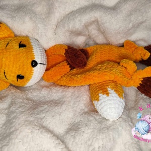 Róka szundipajti - játék & sport - plüssállat & játékfigura - róka - Meska.hu