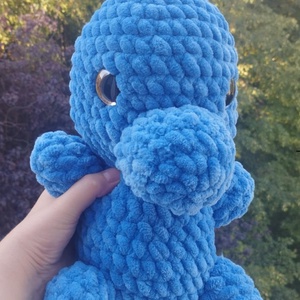 Amigurumi horgolt plüss dínó dinoszaurusz T-Rex, Játék & Sport, Plüssállat & Játékfigura, Más figura, Horgolás, MESKA