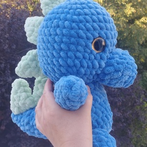 Amigurumi horgolt plüss dínó dinoszaurusz T-Rex - játék & sport - plüssállat & játékfigura - más figura - Meska.hu