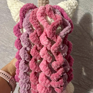 76 cm-es amigurumi horgolt unikornis lány - játék & sport - plüssállat & játékfigura - unikornis - Meska.hu