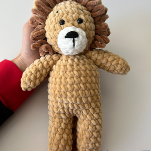 Amigurumi horgolt oroszlán, Játék & Sport, Plüssállat & Játékfigura, Más figura, Horgolás, MESKA