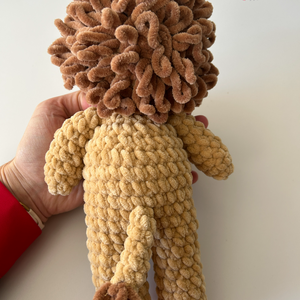 Amigurumi horgolt oroszlán - játék & sport - plüssállat & játékfigura - más figura - Meska.hu
