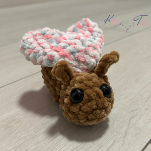 Amigurumi horgolt szerelmes bogár, Játék & Sport, Plüssállat & Játékfigura, Más figura, Horgolás, MESKA