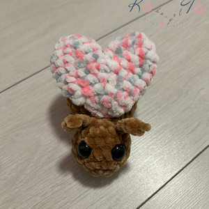 Amigurumi horgolt szerelmes bogár - játék & sport - plüssállat & játékfigura - más figura - Meska.hu