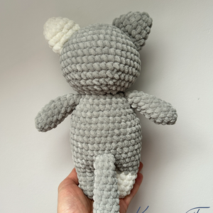 Amigurumi horgolt foltos cica - játék & sport - plüssállat & játékfigura - cica - Meska.hu