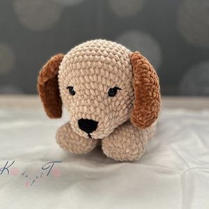 Amigurumi horgolt hasaló kutyus - játék & sport - plüssállat & játékfigura - kutya - Meska.hu