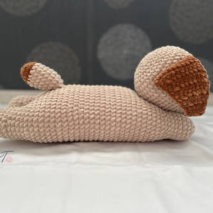 Amigurumi horgolt hasaló kutyus - játék & sport - plüssállat & játékfigura - kutya - Meska.hu