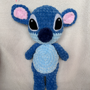 Amigurumi horgolt Stitch, Játék & Sport, Plüssállat & Játékfigura, Plüss mesefigurák, Horgolás, MESKA