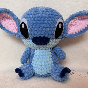 Amigurumi horgolt Stitch - Meska.hu