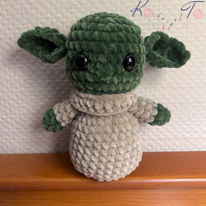 Amigurumi horgolt Baby Yoda / Grogu - Meska.hu