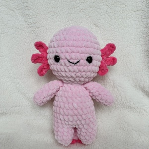 Amigurumi horgolt axolotl, Játék & Sport, Plüssállat & Játékfigura, Más figura, Horgolás, MESKA