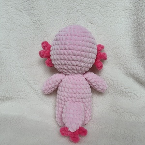 Amigurumi horgolt axolotl - játék & sport - plüssállat & játékfigura - más figura - Meska.hu