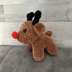 Amigurumi horgolt rénszarvas - Meska.hu