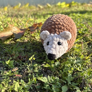 Amigurumi horgolt süni - játék & sport - plüssállat & játékfigura - süni - Meska.hu